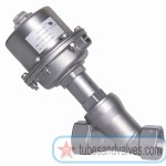 20mm or 3/4" NB 2/2 WAY PNEUMATIC CYLINDER OPERATED ANGLE TYPE ON/OFF CONTROL VAVLE 20mm or 3/4" NB 2/2 WAY PNEUMATIC CYLINDER OPERATED ANGLE TYPE ON/OFF CONTROL VAVLE