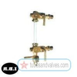 015 or 1/2BRONZE ASBESTOS PACKED WATER LEVEL GUAGE S/E-SCREWED END-THREADED END WJ / ELEMS / EQ IBR-60005