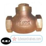 50mm or 2" NB BRONZE HORIZONTAL LIFT CHECK VALVE S/E-SCREWED END-THREADED END WJ / ELEMS / EQ IBR
