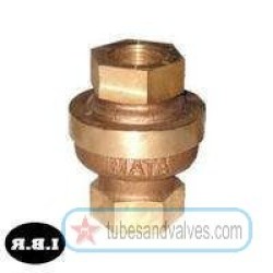 25mm or 1 NB BRONZE VERTICAL NON RETURN VALVE S/E-SCREWED END-THREADED END WJ / ELEMS / EQ IBR-53076