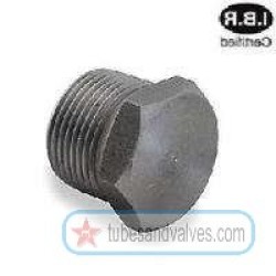 32mm or 1 1/4 NB IBR FS-FORGED STEEL HEX HEAD PLUG S/E-SCREWED END-THREADED END 1000 LBS-9022