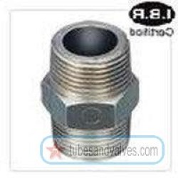 20mm or 3/4 NB FS-FORGED STEEL HEX NIPPLE S/E-SCREWED END-THREADED END 1000 LBS IBR-8042