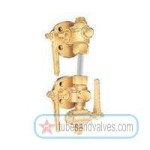 15mm or 1/2" NB ATAM GUN METAL GLAND PACKED GUAGE GLASS COCK SET F/E-FLANGED END 15mm or 1/2" NB ATAM GUN METAL GLAND PACKED GUAGE GLASS COCK SET F/E-FLANGED END