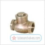 15mm or 1/2" NB ATAM GUN METAL NON RETURN VALVE AV 27 S/E-SCREWED END-THREADED END 