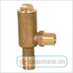 15mm or 1/2" NB ATAM GUN METAL SAFETY VALVE S/E-SCREWED END-THREADED END ENCLOSED / ANGLE TYPE ATAM 15mm or 1/2" NB ATAM GUN METAL SAFETY VALVE S/E-SCREWED END-THREADED END ENCLOSED / ANGLE TYPE ATAM