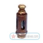 15mm or 1/2" NB ATAM GUN METAL SAFETY VALVE S/E-SCREWED END-THREADED END STRAIGHT / OPEN TYPE ATAM 15mm or 1/2" NB ATAM GUN METAL SAFETY VALVE S/E-SCREWED END-THREADED END STRAIGHT / OPEN TYPE ATAM