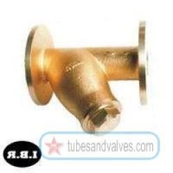 25mm or 1 NB BRONZE Y TYPE STRAINER F/E-FLANGED END WJ / ELEMS / EQ IBR-69070