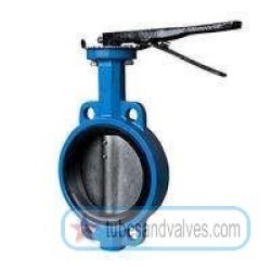 100mm or 4 NB CI-CAST IRON BUTTERFLY VALVE S.G IRON DISC NITRILE LINING FLOWJET-70016