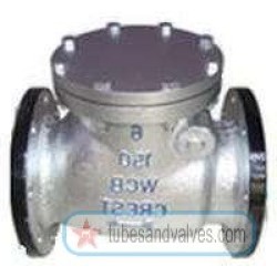 125mm or 5 NB CS-CAST STEEL NON RETURN VALVE LIFT TYPE F/E-FLANGED END TO ND 40 CREST-53036