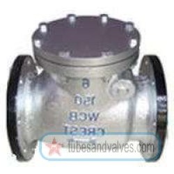 40mm or 1 1/2 NB CS-CAST STEEL NON RETURN VALVE LIFT TYPE F/E-FLANGED END TO ND 40 CREST 40mm or 1 1/2 NB CS-CAST STEEL NON RETURN VALVE LIFT TYPE F/E-FLANGED END TO ND 40 CREST-53031