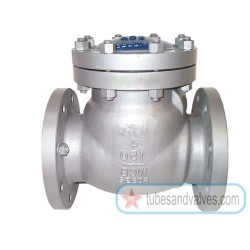 200mm or 8 NB CS-CAST STEEL SWING CHECK VALVE F/E-FLANGED END TO CLASS- 150 FLOWJET-53047