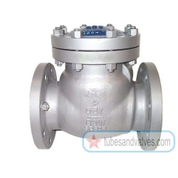 40mm or 1 1/2 NB CS-CAST STEEL SWING CHECK VALVE F/E-FLANGED END TO CLASS- 150 FLOWJET-53040