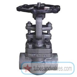 32mm or 1 1/4 NB LEADER GATE VALVE FORGED CARBON STEEL S/W-SOCKETWELDED END 800 LBS IBR-57128