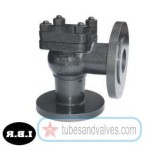 100mm or 4" NB CI-CAST IRON RIGHT ANGLE LIFT CHECK VALVE F/E-FLANGED END WJ / ELEMS / EQ IBR 100mm or 4" NB CI-CAST IRON RIGHT ANGLE LIFT CHECK VALVE F/E-FLANGED END WJ / ELEMS / EQ IBR