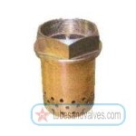 15mm or 1/2" NB GUN METAL / BRASS FOOT VALVE -HOLE TYPE - S/E-SCREWED END-THREADED END SWASTIK