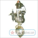 80mm or 3" NB PNEUMATIC SPHERICAL DISC VALVE 80mm or 3" NB PNEUMATIC SPHERICAL DISC VALVE
