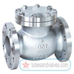 40mm or 1 1/2 NB CS SWING CHECK VALVE F/E-FLANGED END TO #150 CREST-54067