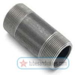 8mm or 1/4" NB MS-MILD STEEL SEAMLESS SCH #40 PIPE NIPPLE 150 mm LONG 8mm or 1/4" NB MS-MILD STEEL SEAMLESS SCH #40 PIPE NIPPLE 150 mm LONG