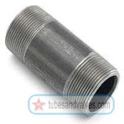 65mm or 2 1/2 NB MS-MILD STEEL SEAMLESS SCH #40 PIPE NIPPLE 300 mm LONG-10073