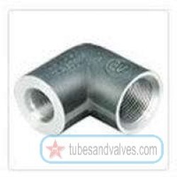 040 x 32 mm 1 1/2 NB x 1 1/4 NB FS-FORGED STEEL REDUCING ELBOW S/E-SCREWED END-THREADED END 1000 LBS-3164