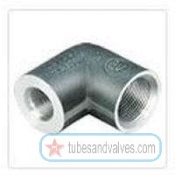 020 x 15 mm 3/4 NB x 1/2 NB FS-FORGED STEEL REDUCING ELBOW S/E-SCREWED END-THREADED END 1000 LBS-3158