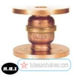 40mm or 1 1/2 NB BRONZE VERTICAL NON RETURN VALVE F/E-FLANGED END WJ / ELEMS / EQ IBR-53084