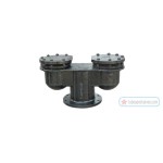 50mm or 2" NB KIRLOSKAR AIR VALVE CAST IRON AS PER IS 14845 / AWWA C512 DOUBLE ORIFICE 50mm or 2" NB KIRLOSKAR AIR VALVE CAST IRON AS PER IS 14845 / AWWA C512 DOUBLE ORIFICE