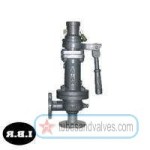 25mm or 1" NB CI-CAST IRON SPRING LOADED SINGLE POST HI-LIFT SAFETY VALVE F/E-FLANGED END WJ / ELEMS / EQ IBR