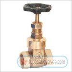 15mm or 1/2" NB GUN METAL GATE VALVE S/E-SCREWED END-THREADED END ISI R BRAND