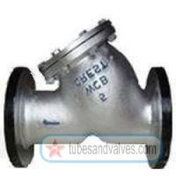 125mm or 5 NB CS-CAST STEEL Y STAINER F/E-FLANGED END TO #150 CREST-69041