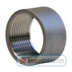40mm or 1 1/2 NB FS-FORGED STEEL HALF COUPLING S/E-SCREWED END-THREADED END TO NPT 3000 LBS-5025