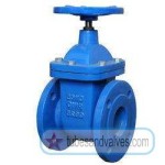 150mm or 6" NB LEADER GATE VALVE CAST IRON BODY F/E-FLANGED END TO CLASS 125 CARBON STEEL TRIMS NRS  