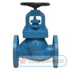 100mm or 4 NB LEADER GLOBE VALVE CAST IRON BODY SS TRIM FLANGED END TO PN 16-58132