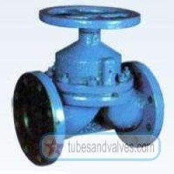 65mm or 2 1/2 NB CI-CAST IRON DIAPHRAGM VALVE F/E-FLANGED END RUBBER LINED BSCO-55015