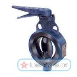 100mm or 4 NB NB AUDCO BUTTERFLY VALVE  CAST IRON BODY CI DISC NITRILE LINING HAND LEVER OPERATED  PN 10 AQUA SEAL-70035
