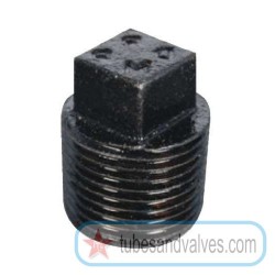 100mm or 4 NB UNIK PIPE FITTINGS-GI- Plug (Black)-3425