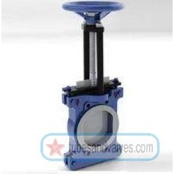 50mm or 2 NB CI-CAST IRON PULP VALVE -PILLAR DESIGN- SS PLATE VV-73006