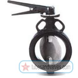 40NB or 1 1/2 NB INTERVALVE BUTTERFLY VALVE CAST IRON BODY  PN 16 HAND LEVER OPERATED-70051