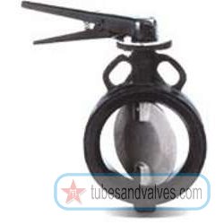 65NB or 2 1/2 NB INTERVALVE BUTTERFLY VALVE CAST IRON BODY  PN 16 HAND LEVER OPERATED-70053