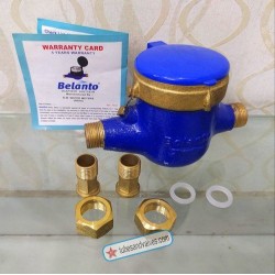 40mm Belanto by Kranti Domestic Water meter  S.G Iron Multi Jet-80490