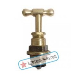 20mm or 3/4 NB ALTO BRASS JUMPER VALVE WITH SYNTHETIC RUBBER WASHER BACKED BY ALTO BRASS NUT-21094