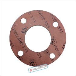 40mm or 1 1/2 NB CAF GASKET RING - FULL FACE - NON METTALIC- FOR ASA #150 FLANGE 3 MM THK-20128