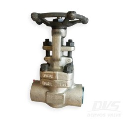 15mm GM MAKE Gate Valve SW & SE # 1500 Straight Bolted Bonnet F316 Model Non IBR-80823