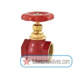 1/4" or 8mm ZOLOTO 1001 BRONZE GLOBE VALVE ( SCREWED)