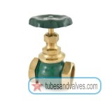 1/4" or 8mm ZOLOTO 1002 BRONZE GLOBE VALVE NO 5 ( SCREWED)