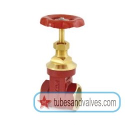 4 or 100mm ZOLOTO 1007 BRONZE GATE VALVE PEG TYPE SCREWED-84399