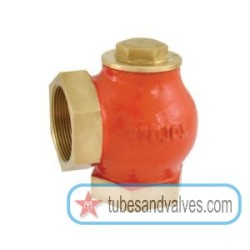 1-1/2 or 40mm ZOLOTO 1010A BRONZE ANGLE TYPE LIFT CHECK VALVE SCREWED-84532