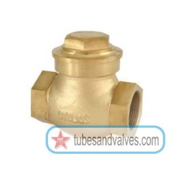 1/4 or 8mm ZOLOTO 1013 BRONZE HORIZONTAL CHECK VALVE SCREWED NO9-84551