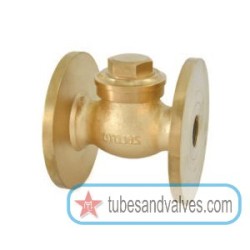 1/2 or 15mm ZOLOTO 1014 BRONZE HORIZONTAL CHECK VALVE FLANGED NO9-84562