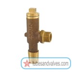 1/2" or 15mm ZOLOTO 1019 BRONZE FERRULE COCK HEAVY